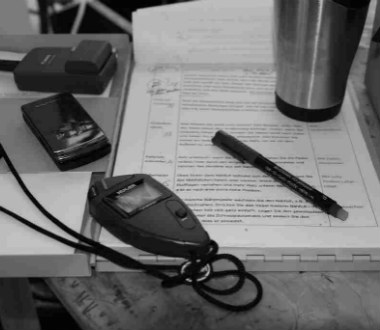 script read-through